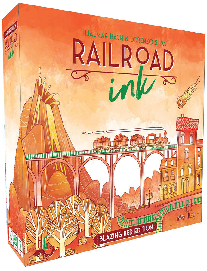 Railroad Ink: Blazing Red