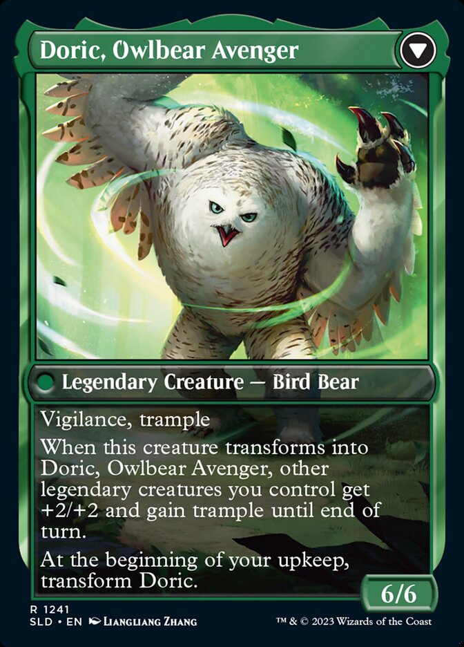 Doric, Nature's Warden // Doric, Owlbear Avenger [Secret Lair Drop Ser