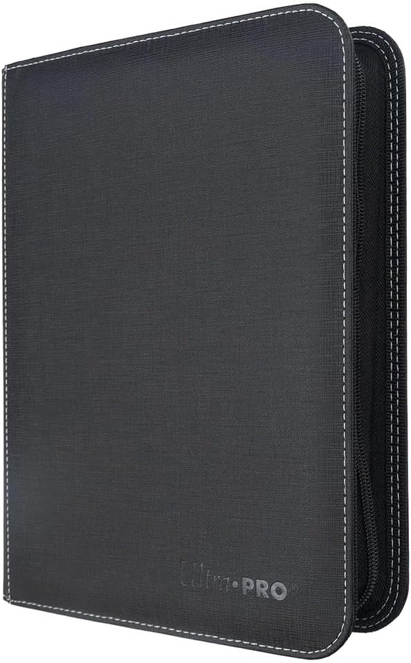 Ultra Pro 4-Pocket Top Loader Zip-Up Premium Pro-Binder