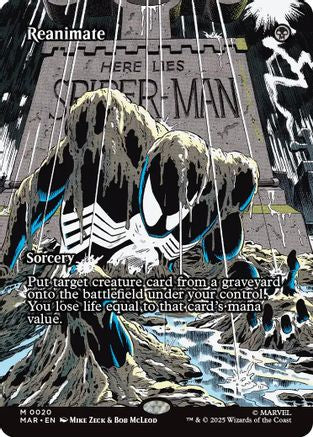 Reanimate (Borderless) (MAR - Marvel Eternal-Legal)
