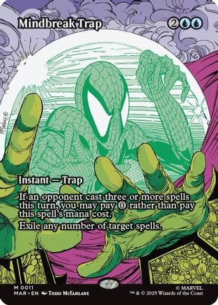 Mindbreak Trap (Borderless) (MAR - Marvel Eternal-Legal Foil)