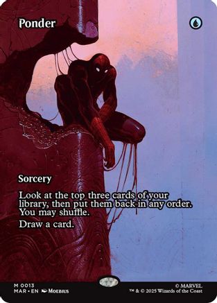 Ponder (Borderless) (MAR - Marvel Eternal-Legal)