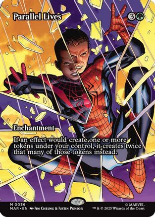 Parallel Lives (Borderless) (MAR - Marvel Eternal-Legal Foil)