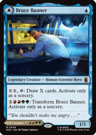 Bruce Banner (MSH - Marvel Super Heroes Foil)