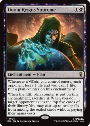 Doom Reigns Supreme (MSH - Marvel Super Heroes Foil)