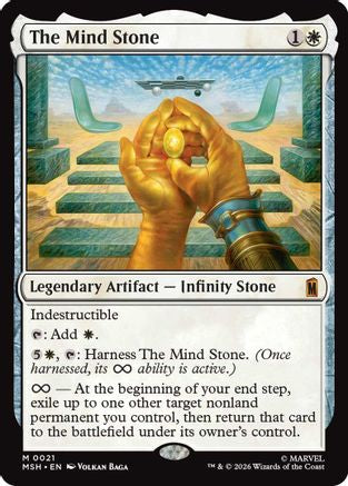 The Mind Stone (MSH - Marvel Super Heroes Foil)