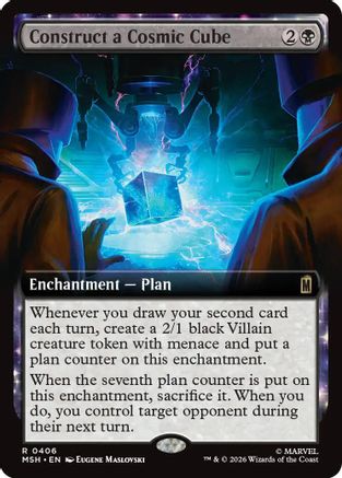 Construct a Cosmic Cube (Extended Art) (MSH - Marvel Super Heroes)