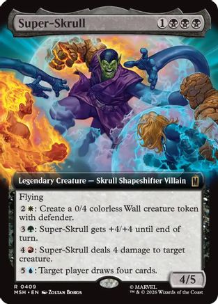 Super-Skrull (Extended Art) (MSH - Marvel Super Heroes Foil)