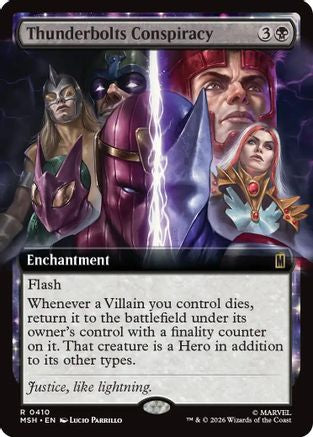 Thunderbolts Conspiracy (Extended Art) (MSH - Marvel Super Heroes)