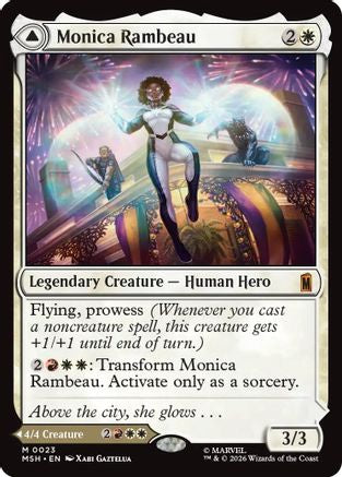 Monica Rambeau (MSH - Marvel Super Heroes Foil)
