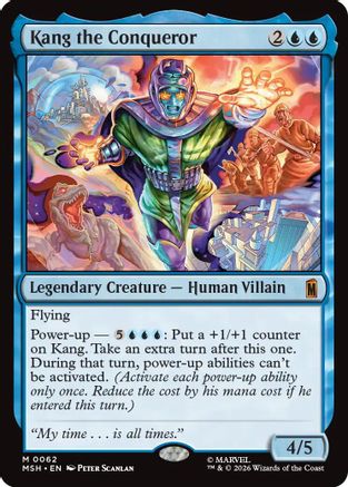 Kang the Conqueror (MSH - Marvel Super Heroes Foil)