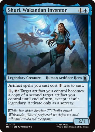 Shuri, Wakandan Inventor (MSH - Marvel Super Heroes Foil)