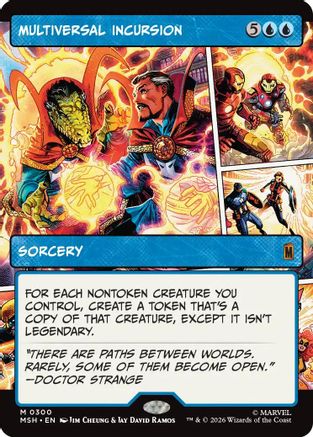 Multiversal Incursion (Borderless) (MSH - Marvel Super Heroes)