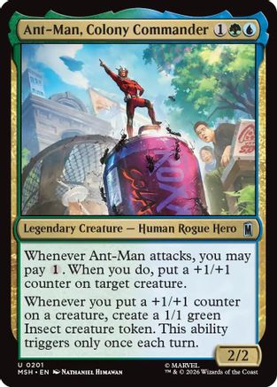 Ant-Man, Colony Commander (MSH - Marvel Super Heroes Foil)