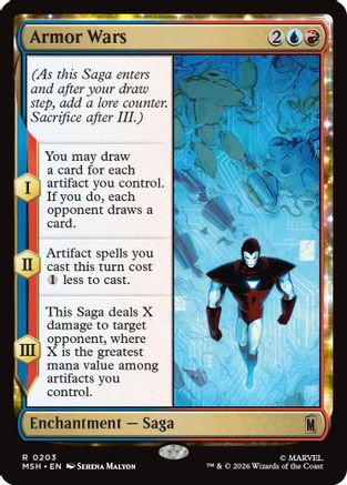 Armor Wars (MSH - Marvel Super Heroes Foil)