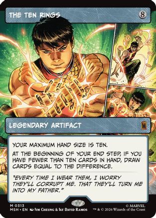 The Ten Rings (Borderless) (MSH - Marvel Super Heroes Foil)