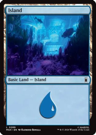 Island (0289) (MSH - Marvel Super Heroes Foil)