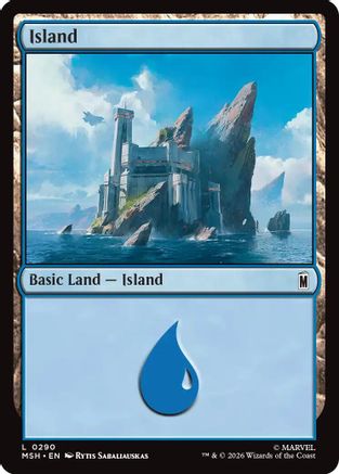 Island (0290) (MSH - Marvel Super Heroes Foil)