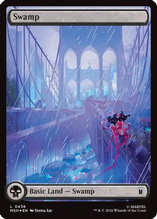 Swamp (0438) (Surge Foil) (MSH - Marvel Super Heroes Foil)