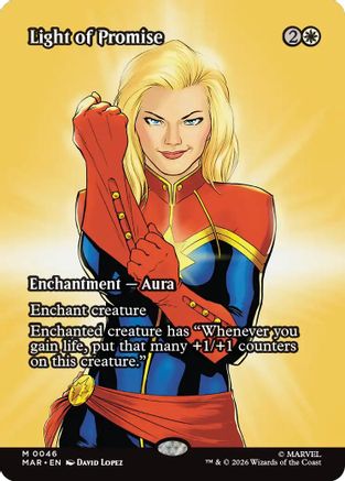 Light of Promise (Borderless) (MAR - Marvel Universe Eternal-Legal Foil)
