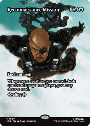 Reconnaissance Mission (Borderless) (MAR - Marvel Universe Eternal-Legal Foil)