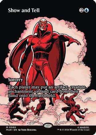 Show and Tell (Borderless) (MAR - Marvel Universe Eternal-Legal Foil)