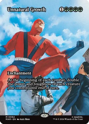 Unnatural Growth (Borderless) (MAR - Marvel Universe Eternal-Legal)