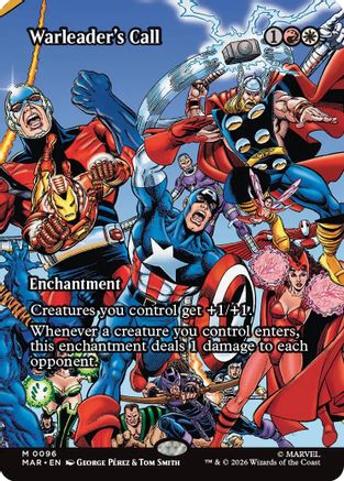 Warleader's Call (Borderless) (MAR - Marvel Universe Eternal-Legal)