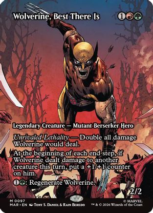 Wolverine, Best There Is (Borderless) (MAR - Marvel Universe Eternal-Legal)