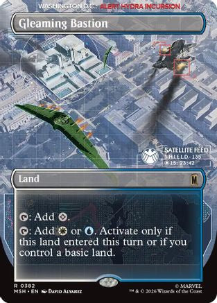 Gleaming Bastion (Borderless) (MSH - Marvel Super Heroes)