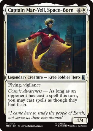 Captain Mar-Vell, Space-Born (MSH - Marvel Super Heroes)