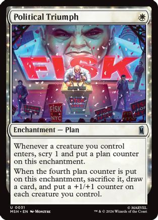 Political Triumph (MSH - Marvel Super Heroes)