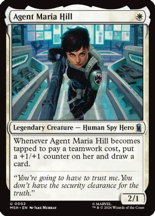 Agent Maria Hill (MSH - Marvel Super Heroes)