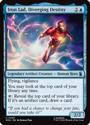 Iron Lad, Diverging Destiny (MSH - Marvel Super Heroes)