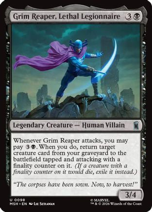 Grim Reaper, Lethal Legionnaire (MSH - Marvel Super Heroes)