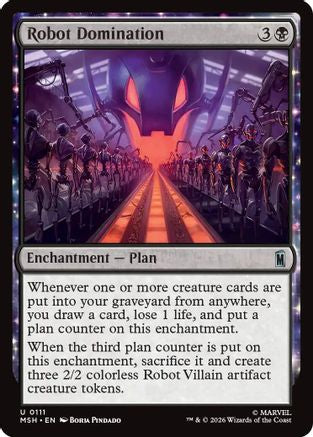 Robot Domination (MSH - Marvel Super Heroes Foil)