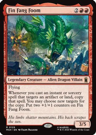 Fin Fang Foom (MSH - Marvel Super Heroes Foil)