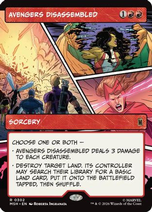 Avengers Disassembled (Borderless) (MSH - Marvel Super Heroes)