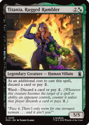 Titania, Rugged Rumbler (MSH - Marvel Super Heroes)