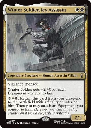 Winter Soldier, Icy Assassin (MSH - Marvel Super Heroes Foil)