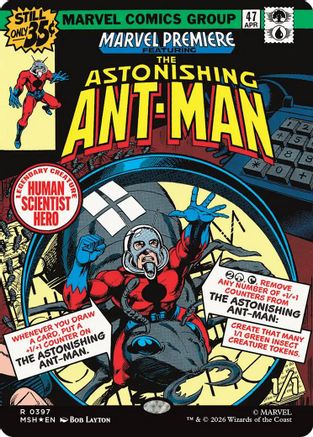 The Astonishing Ant-Man (Borderless) (MSH - Marvel Super Heroes Foil)