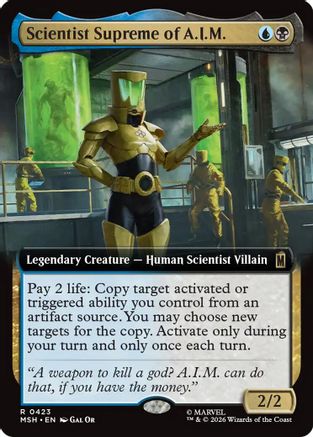 Scientist Supreme of A.I.M. (Extended Art) (MSH - Marvel Super Heroes)