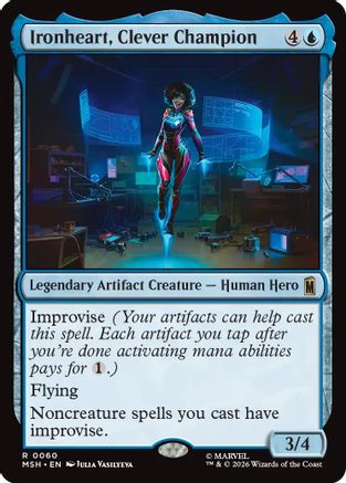Ironheart, Clever Champion (MSH - Marvel Super Heroes Foil)