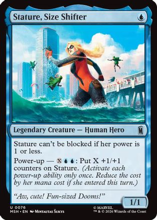 Stature, Size Shifter (MSH - Marvel Super Heroes)