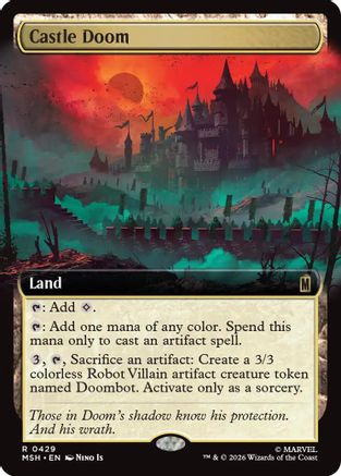 Castle Doom (Extended Art) (MSH - Marvel Super Heroes)