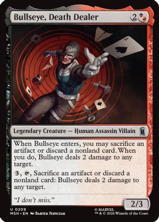 Bullseye, Death Dealer (MSH - Marvel Super Heroes)