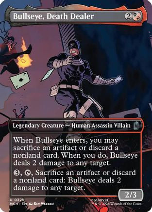 Bullseye, Death Dealer (Borderless) (MSH - Marvel Super Heroes)