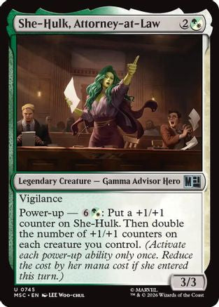 She-Hulk, Attorney-at-Law (MSH - Marvel Super Heroes)