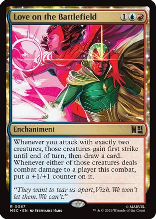 Love on the Battlefield (MSC - Commander: Marvel Super Heroes Foil)