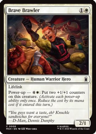 Brave Brawler (MSH - Marvel Super Heroes)